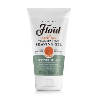 Прозорий гель для гоління Floid Shaving Gel Vetyver Splash 150ml