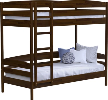 Кровать Estella Дуэт Плюс 80х190 ordf Щит h181 2Л4 Темный орех (6601721027)