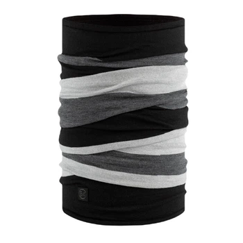 Шарф-труба Buff Merino Move, Graphite Чорний-Сірий