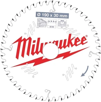 Диск пиляльний Milwaukee PFTE THIN KERF, Ø190х30х2.1 мм, 48 зуб. (4932471380)