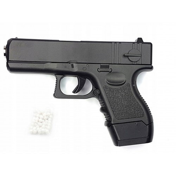 Дитячий пістолет "Glock 17 mini" Galaxy G16 Метал, чорний