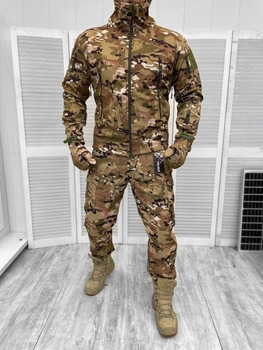 Тактическая теплая зимняя военная форма костюм ( Куртка + Штаны ), Камуфляж: Мультикам, Размер: S