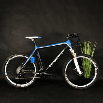 Велосипед Bergamont Platoon Team carbon 26", XL рама, белый с синим и черным