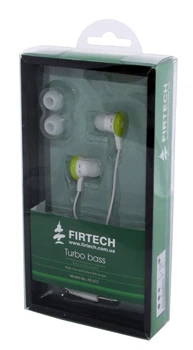 Наушники-вкладыши Firtech FE-072 зеленые refurbished