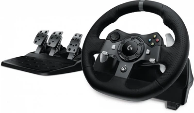 Дротовий ігровий руль Logitech G920 Driving Force PC/Xbox One Black (941-000124)