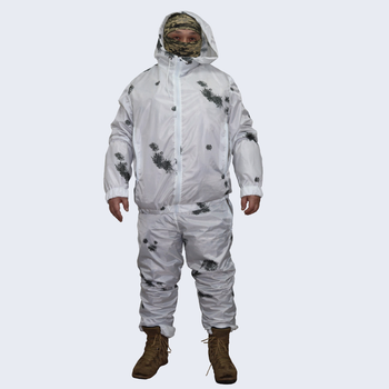 Зимний маскировочный костюм UMA (Маскхалат) размера 48