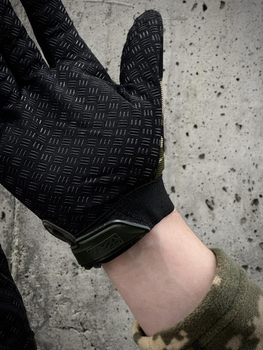 Тактичні рукавички M-pact темно-зелений камуфляж