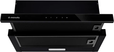 Витяжка Minola HTLS 6634 BLF 1000 LED GLASS