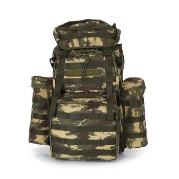 Тактичний водонепроникний покращений військовий рюкзак для військових на 85+10 літрів