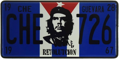 Металлическая табличка "CHE 726 (Че Гевара)" (ms-103726)