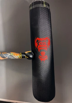Боксерская груша мешок BIG MONKEY черная 150х60 см