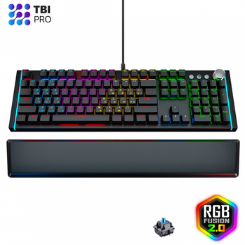 Игровая Механическая Клавиатура TBI PRO Mechanoid X107 RGB с мультимедийными клавишами