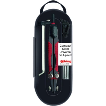 Циркуль Rotring COMPACT готовальня 4 предмети D540 S0676560