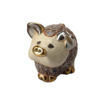 Фигурка/статуэтка De Rosa Rinconada Families Zodiac Поросенок Стоящий Розовый (07x05x05см) Dr414ap-f-25