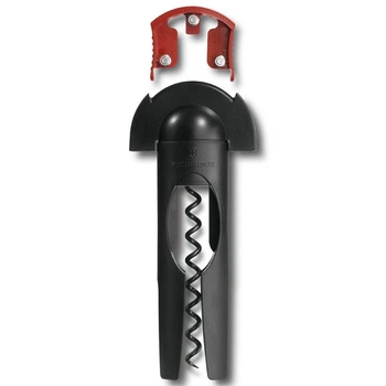 Штопор с резаком для фольги черн. Victorinox 7.6924