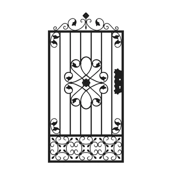 Кованая калитка Артдеко 860х1730(1500) (КД-25) ЦЕНА УКАЗАНА ЗА КОМПЛЕКТ ЭЛЕМЕНТОВ