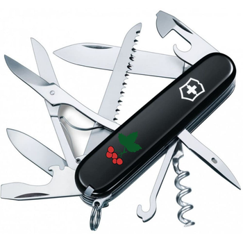 Складаний ніж Victorinox HUNTSMAN UKRAINE Калина 1.3713.3_T1350u