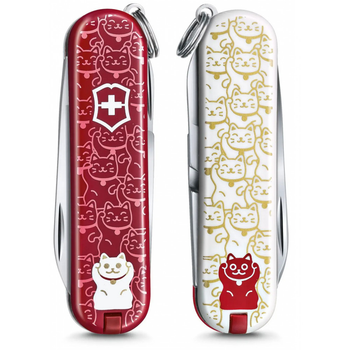 Складной нож Victorinox CLASSIC LE Lucky Cat 0.6223.L2106