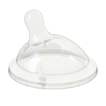 Соска силіконова Chicco Natural Feeling 1 шт. Повільний потік 0m (81011.10)
