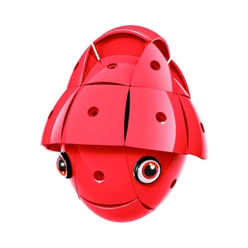 Магнитный конструктор Geomag Коr Pantone 55 деталей Красный PF.800.676.00