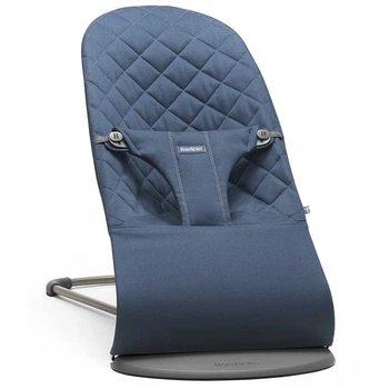 Кресло-шезлонг BabyBjorn Balance Midnight blue Mesh Темно-синий (6015) (7317680060150)
