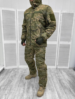 Тактическая зимняя военная форма explorer-35 (Куртка + Брюки) Камуфляж: Пиксель. Размер 2XL