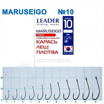 Гачок самопідсікаючий Leader Maruseigo BN № 10