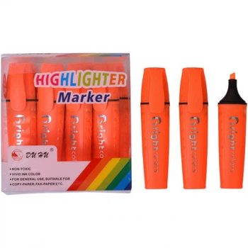 Текстовыделитель оранжевый Color спиртовой ароматизир. арт. JH700-3