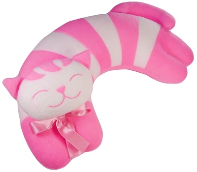 Подушка-підголівник для туризму, відпочинку Silenta Cat Pink (127280)
