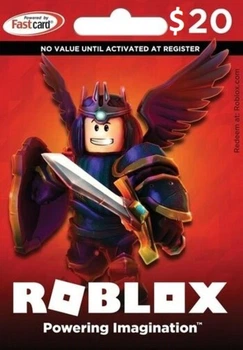 Карта оплати Roblox Gift Card на 1700 ROBUX / 20$ (USD)