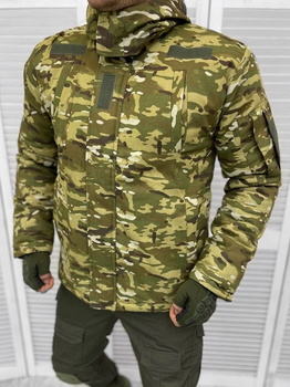 Тактична тепла зимова військова куртка - бушлат Tactic, Камуфляж: Мультикам, Розмір: XL