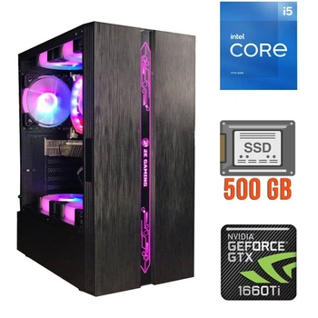 Игровой ПК Intel Core i5-11400F (6(12) ядер по 2.6-4.4GHz) / 16GB