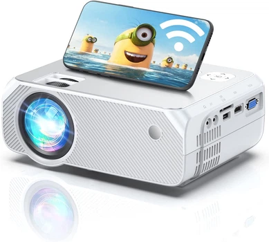 Мультимедійний домашній проектор Bomaker GC355 HD LED Wi-Fi