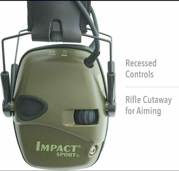 Професійні активні навушники для стрільби Howard Leight Impact Sport