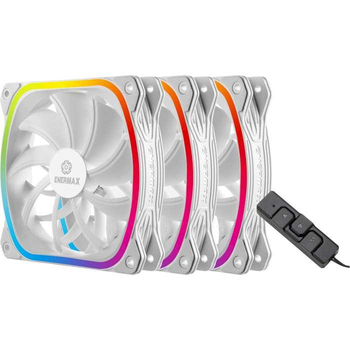 Вентилятор Enermax SQUA RGB WHITE 3x 120 mm 3шт (UCSQARGB12P-W-BP3), U1