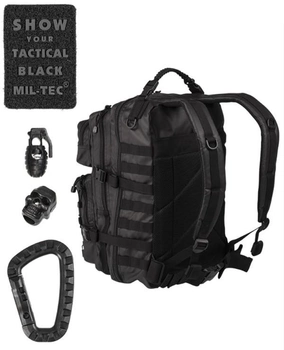 Рюкзак тактический MIL-TEC USA Assault Pack 36 л Черный (4046872389368)