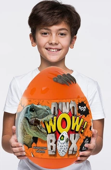Дитячий набір для творчості Яйце Динозавра Danko Toys Dino WOW Box 37см DWB-01-01U