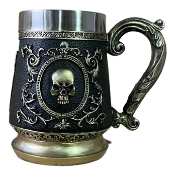 Кружка Чашка 3D Череп Картина 500ml