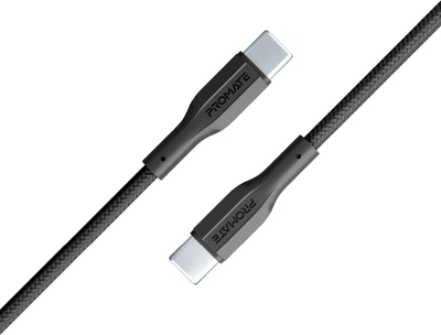 Кабель Promate xCord-CC USB-C to USB-C 3А 1 м Black (xcord-cc.black)