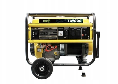 Бензиновий генератор ToolBox TB9000, однофазний 6,5 кВт мідна обмотка