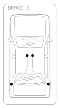 Трос ручного гальма задній Hyundai i30 1.4-1.6CRDi 07- правий (диск) (1705/1505) Cofle (172578)