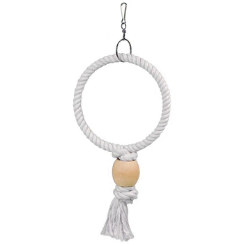 Мотузкове кільце іграшка для папуг Flamingo Ring (108649)