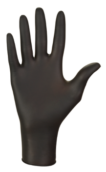 Нітрилові рукавички L (8-9) чорні Nitrylex® PF Black