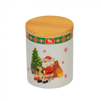Банка для сыпучих Taiping Merry Christmas NG127 12х10 см