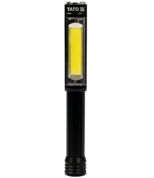 Фонарь инспекционный алюминиевый корпус, водонепроницаемый, магнит, 1 LED COB Yato YT-08522