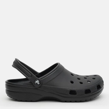 Чоловічі крокси Crocs Jibbitz Classic 10001-001 43-44 (M10/W12) 28 см Чорні (8411580023754_841158002474)