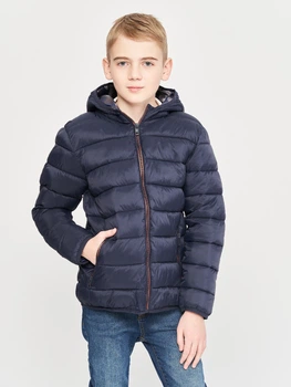 Дитяча демісезонна куртка для хлопчика Minoti 11COAT 1 37364KID 80-86 см Темно-синя (5059030938468)