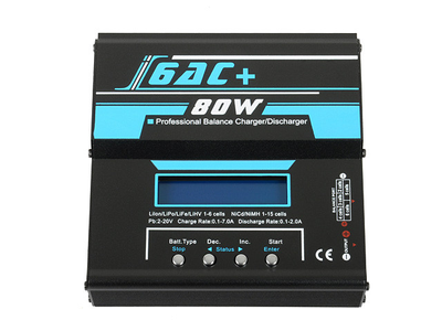 Профессиональное зарядное,разрядное устройство I6AC + 80W ,IPOWER