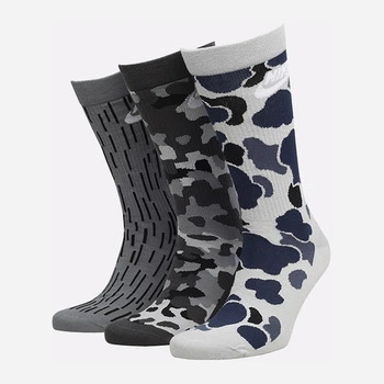 Набір чоловічих шкарпеток Nike U Nk Everyday Essential Crew DH3414-902 42-46 3 пари Сірий (195244783731)