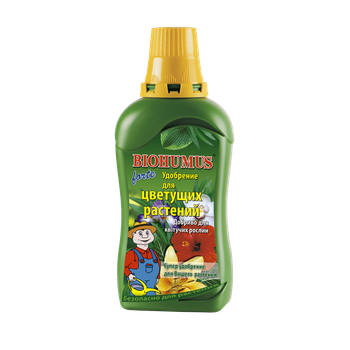 Удобрение для цветущих растений Biohumus Agrecol 0,35 л